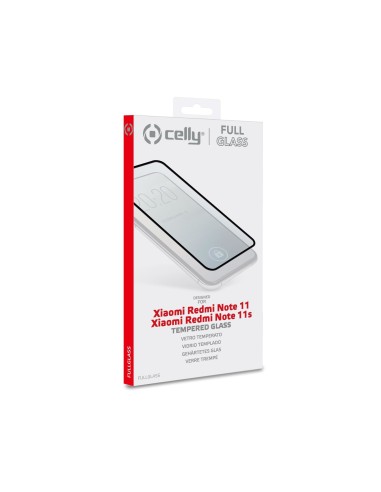 Celly FULLGLASS1021BK protezione per lo schermo e il retro dei telefoni cellulari Pellicola proteggischermo trasparente Xiaomi