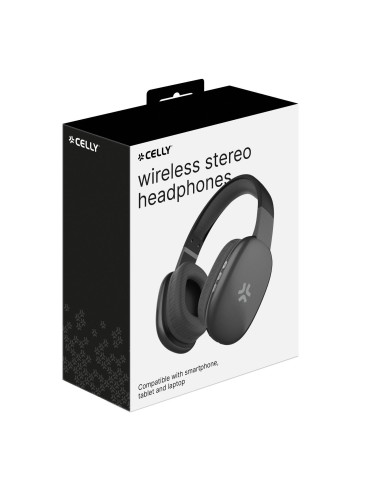 Celly Freebeat Auricolare Con cavo e senza cavo A Padiglione Musica e Chiamate USB tipo-C Bluetooth Nero