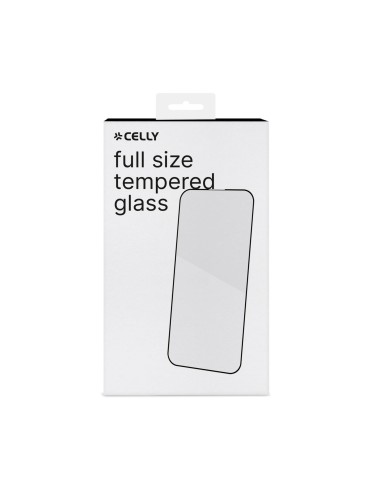 Celly FULLGLASS1055BK protezione per lo schermo e il retro dei telefoni cellulari Pellicola proteggischermo trasparente Apple 1