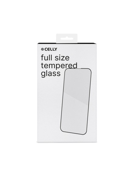 Celly FULLGLASS1055BK protezione per lo schermo e il retro dei telefoni cellulari Pellicola proteggischermo trasparente Apple 1
