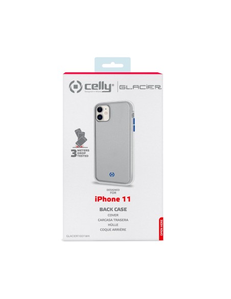 Celly GLACIER custodia per cellulare 15,5 cm (6.1") Cover Trasparente Celly GLACIER custodia per cellulare 15,5 cm (6.1") Cover Trasparente