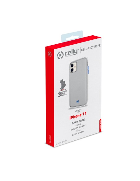 Celly GLACIER custodia per cellulare 15,5 cm (6.1") Cover Trasparente Celly GLACIER custodia per cellulare 15,5 cm (6.1") Cover Trasparente