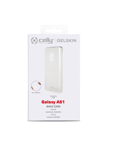 Celly GELSKIN custodia per cellulare 16,5 cm (6.5") Cover Trasparente