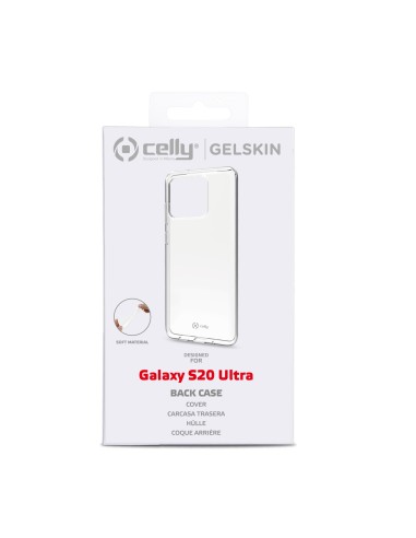 Celly GELSKIN991 custodia per cellulare 17,5 cm (6.9") Cover Trasparente