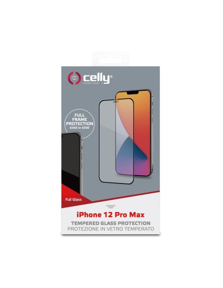 Celly FULLGLASS1005BK protezione per lo schermo e il retro dei telefoni cellulari Pellicola proteggischermo trasparente Apple 1