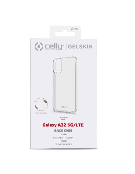 Celly GELSKIN946 custodia per cellulare 16,5 cm (6.5") Cover Trasparente