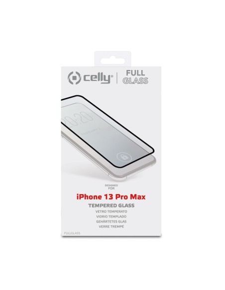 Celly FULLGLASS1009BK protezione per lo schermo e il retro dei telefoni cellulari Pellicola proteggischermo trasparente Apple 1