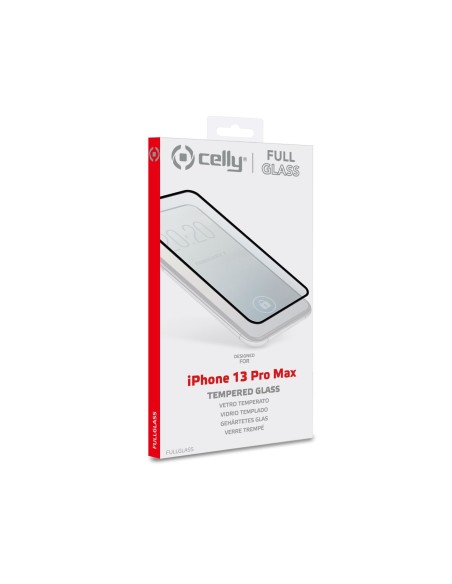 Celly FULLGLASS1009BK protezione per lo schermo e il retro dei telefoni cellulari Pellicola proteggischermo trasparente Apple 1