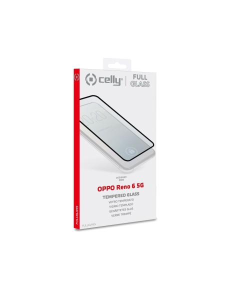 Celly FULL GLASS Oppo Reno 6 5G Pellicola proteggischermo trasparente 1 pz