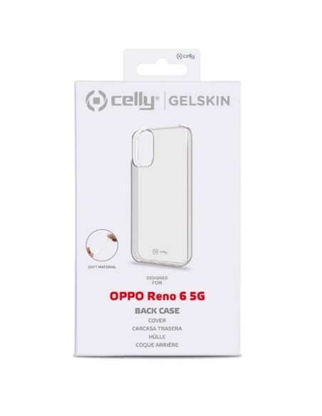 Celly GELSKIN custodia per cellulare 16,3 cm (6.43") Cover Trasparente Celly GELSKIN custodia per cellulare 16,3 cm (6.43") Cover Trasparente