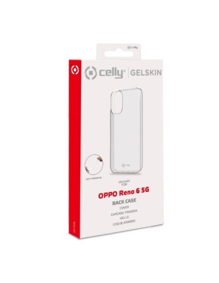 Celly GELSKIN custodia per cellulare 16,3 cm (6.43") Cover Trasparente Celly GELSKIN custodia per cellulare 16,3 cm (6.43") Cover Trasparente