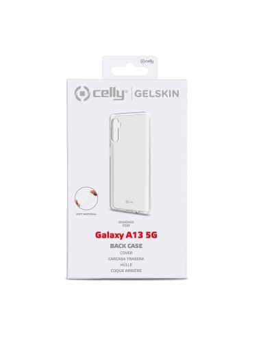 Celly Gelskin custodia per cellulare 16,5 cm (6.5") Cover Trasparente