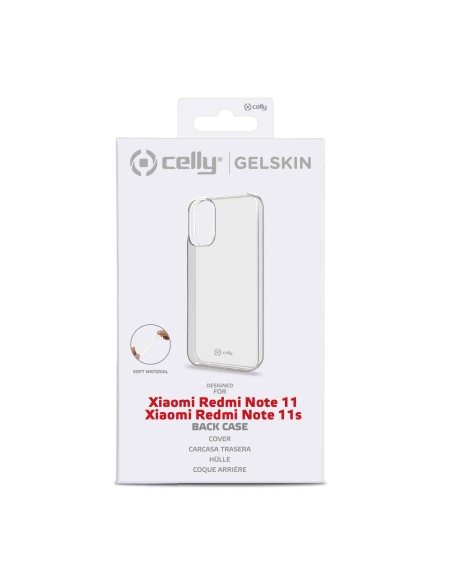 Celly GELSKIN custodia per cellulare 16,3 cm (6.43") Custodia sottile Trasparente Celly GELSKIN custodia per cellulare 16,3 cm (6.43") Custodia sottile Trasparente