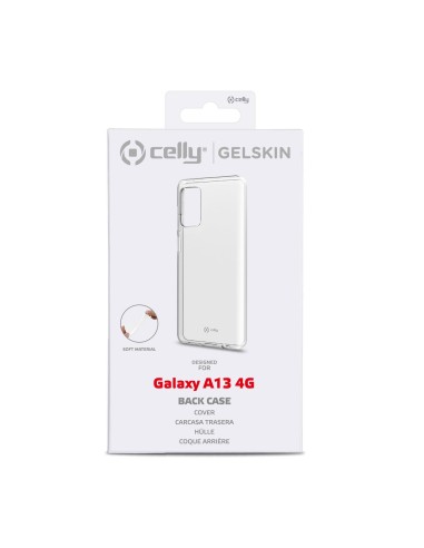 Celly Gelskin custodia per cellulare 16,8 cm (6.6") Cover Translucent