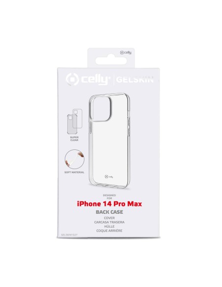 Celly Gelskin custodia per cellulare 17 cm (6.7") Cover Trasparente Celly Gelskin custodia per cellulare 17 cm (6.7") Cover Trasparente