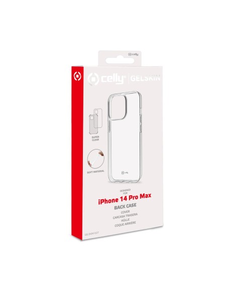Celly Gelskin custodia per cellulare 17 cm (6.7") Cover Trasparente Celly Gelskin custodia per cellulare 17 cm (6.7") Cover Trasparente