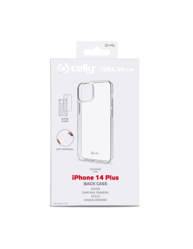 Celly Gelskin custodia per cellulare 17 cm (6.7") Cover Trasparente