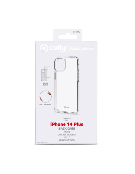Celly Gelskin custodia per cellulare 17 cm (6.7") Cover Trasparente Celly Gelskin custodia per cellulare 17 cm (6.7") Cover Trasparente