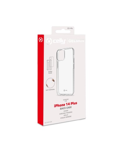 Celly Gelskin custodia per cellulare 17 cm (6.7") Cover Trasparente