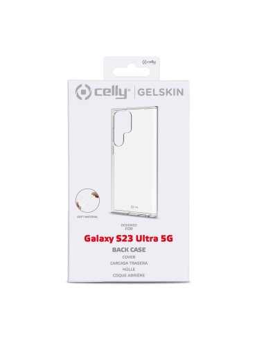 Celly GELSKIN1033 custodia per cellulare 17,3 cm (6.8") Cover Trasparente