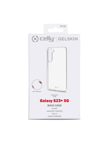 Celly GELSKIN1034 custodia per cellulare 16,8 cm (6.6") Cover Trasparente