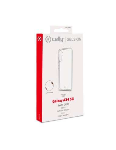 Celly GELSKIN custodia per cellulare 16,8 cm (6.6") Cover Trasparente