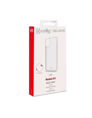 Celly GELSKIN custodia per cellulare 16,6 cm (6.52") Cover Trasparente