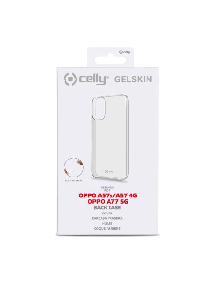 Celly GELSKIN custodia per cellulare 16,7 cm (6.56") Cover Trasparente Celly GELSKIN custodia per cellulare 16,7 cm (6.56") Cover Trasparente