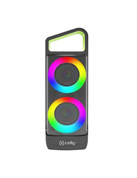 Celly GROOVERGBBK altoparlante portatile e per feste Nero 10 W