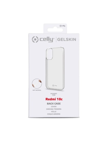 Celly GELSKIN custodia per cellulare 17 cm (6.71") Cover Trasparente