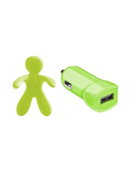 Celly GIULIOCESAREGN Caricabatterie per dispositivi mobili Universale Verde Accendisigari Auto