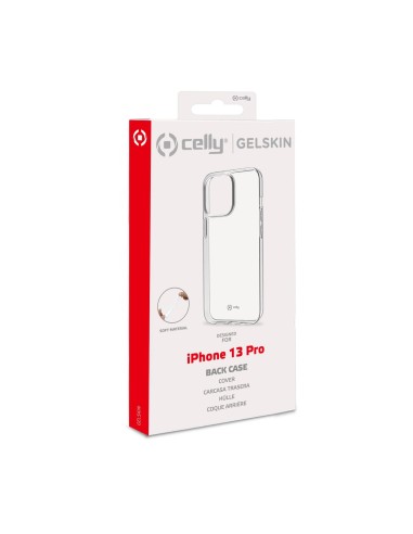 Celly GELSKIN Apple iPhone 13 Pro custodia per cellulare 15,5 cm (6.1") Cover Trasparente