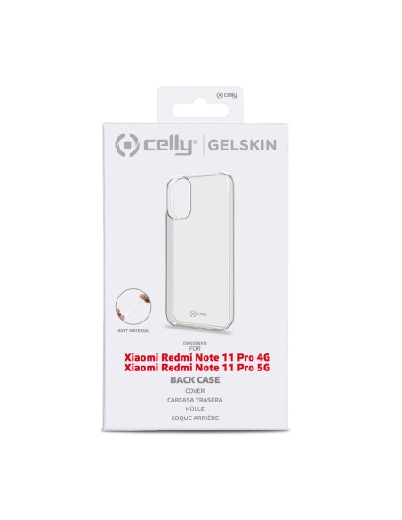 Celly Gelskin custodia per cellulare 16,9 cm (6.67") Cover Trasparente Celly Gelskin custodia per cellulare 16,9 cm (6.67") Cover Trasparente