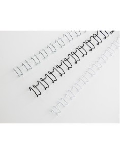 GBC Spirali metalliche MultiBind bianche 10 mm (100)