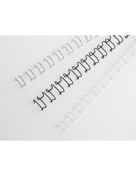 GBC Spirali metalliche MultiBind bianche 10 mm (100)