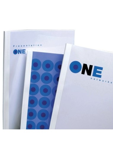 GBC Copertine per rilegatura termica Standard 1,5mm bianche(100)