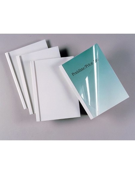 GBC Copertine per rilegatura termica Standard 12 mm bianche(100)