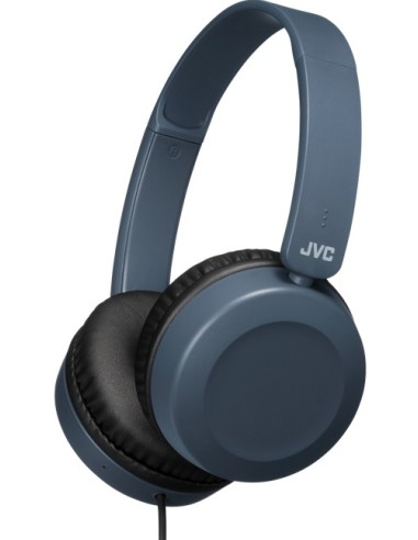 JVC HA-S31M-A Auricolare Cablato A Padiglione Musica e Chiamate Blu