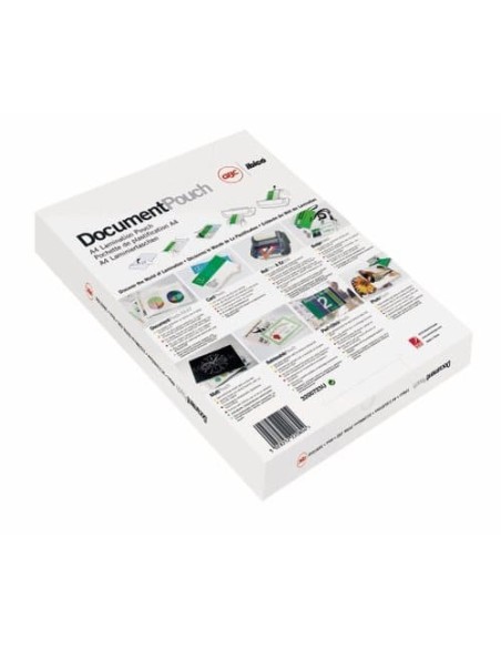 GBC Pouch per plastificazione documenti A4 2x80mic lucide (100) GBC Pouch per plastificazione documenti A4 2x80mic lucide (100)