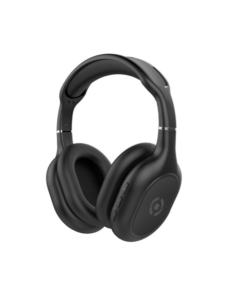 Celly HyperBeat Auricolare Con cavo e senza cavo A Padiglione Musica e Chiamate USB tipo-C Bluetooth Nero