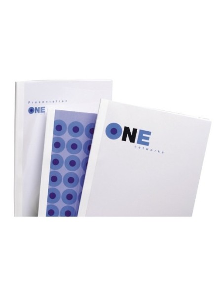 GBC Copertine per rilegatura termica Standard 30 mm bianche (50)