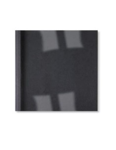 GBC Copertine rilegatura termica LeatherGrain 3 mm nere (100) 2