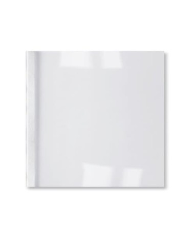 GBC Copertine rilegatura termica LeatherGrain 1,5mm bianche(100)
