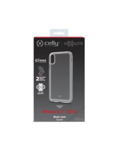 Celly Hexalite custodia per cellulare 15,5 cm (6.1") Cover Trasparente 2