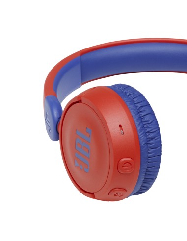 JBL JR310 BT Cuffie Wireless A Padiglione MUSICA USB tipo-C Bluetooth Rosso