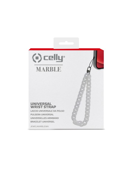Celly JEWELMARBLEWH accessorio per smartphone e telefoni cellulari Gancio