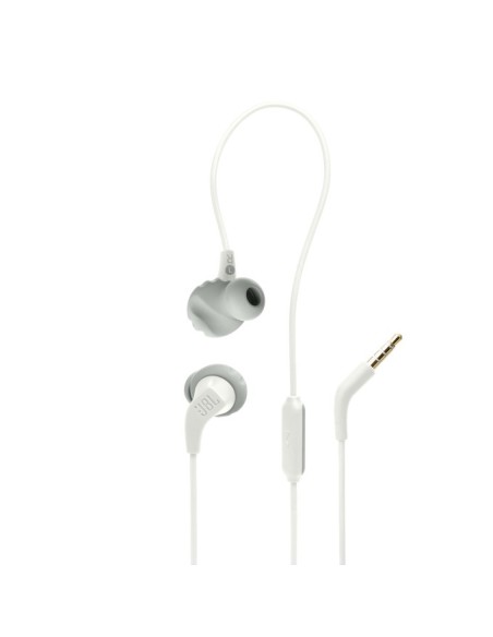 JBL Endurance Run 2 Wired Cuffie Cablato In-ear Chiamate Musica Sport Tutti i giorni Bianco