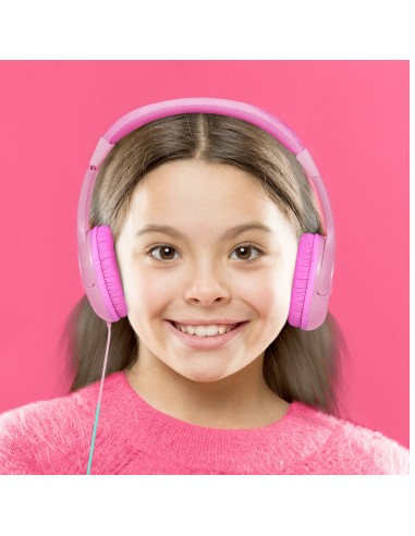 Celly KidsBeat Cuffie Cablato A Padiglione MUSICA Rosa