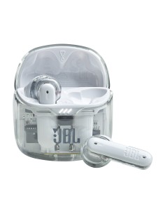 JBL Tune Flex Ghost Edition Auricolare True Wireless Stereo (TWS) In-ear Musica e Chiamate Bluetooth Translucent, Bianco