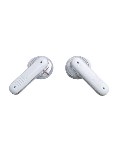 JBL Tune Flex Ghost Edition Auricolare True Wireless Stereo (TWS) In-ear Musica e Chiamate Bluetooth Translucent, Bianco